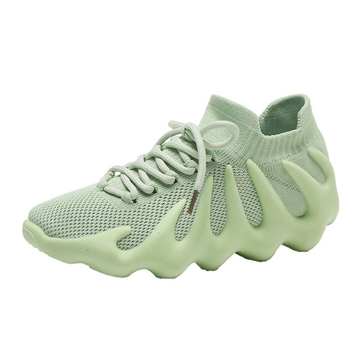 Coconut Sneakers Women's Socks Knitted Jogging Shoes 2023 New Breathable Casual Sports Running Shoes