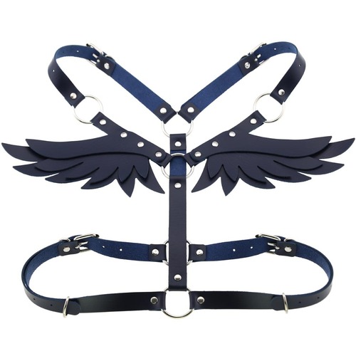  Angel Wing Strap Women Sexy Belly Belt Leather Women Sexy Corset With Belt