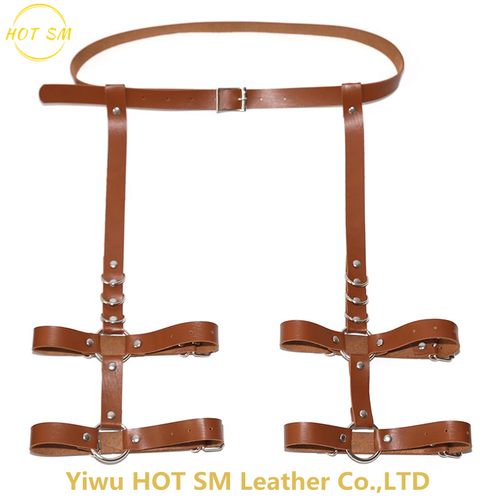 New Lingerie Sexy Erotic Harness Belts Bondage Suspender Belt Gothic Punk Style Pu Leather Harness Leg Garters