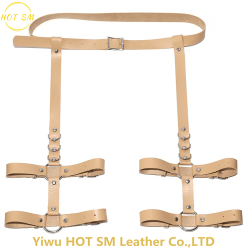 New Lingerie Sexy Erotic Harness Belts Bondage Suspender Belt Gothic Punk Style Pu Leather Harness Leg Garters