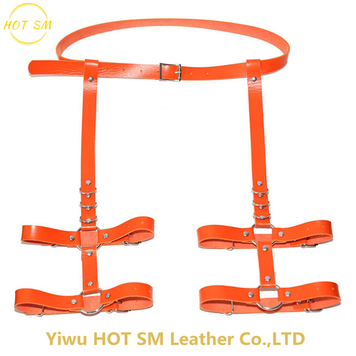 New Lingerie Sexy Erotic Harness Belts Bondage Suspender Belt Gothic Punk Style Pu Leather Harness Leg Garters