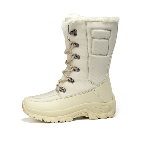 New Arrivals Women Snow Boots Plus Velvet Thickening Fashion Warm Winter Boots Long Shoes Boot