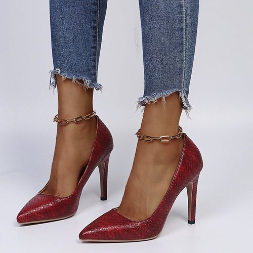 35-43 Summer New Style Pointed Toe Stiletto High Heels Women's Soft Leather High Heel Single Shoes Women's Shoes