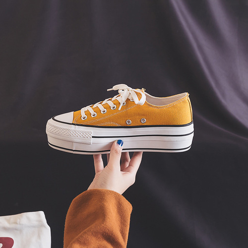 Height Increasing Shoes  Women Canvas Shoes Stylish Loafers Casual Shoes