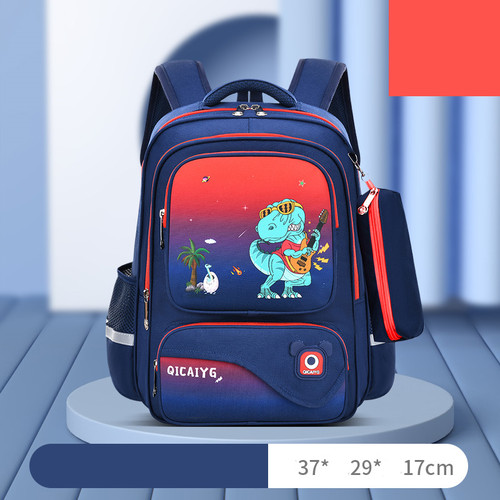 2022 Trendy Student Children's 1-6 Grade Cartoon Schoolbag Double Shoulder Bag kids school backpack bag
