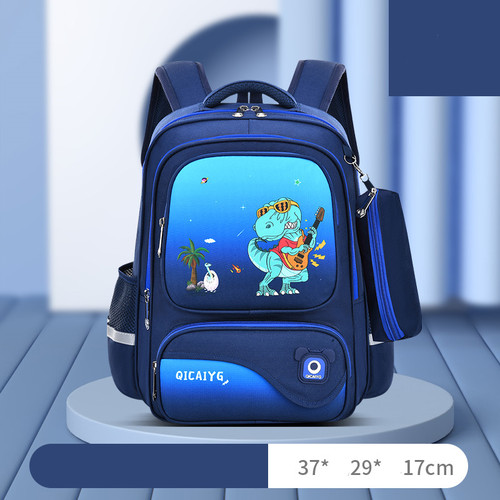 2022 Trendy Student Children's 1-6 Grade Cartoon Schoolbag Double Shoulder Bag kids school backpack bag