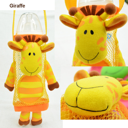 Kids Baby water bottle bag with handle and shoulder straps bpa free  