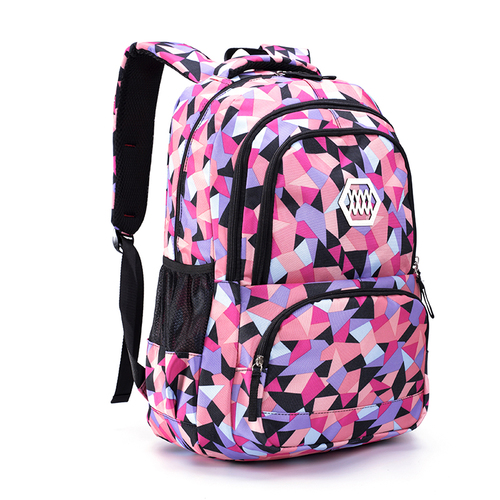 Big capacity cute girls kids school backpack bag