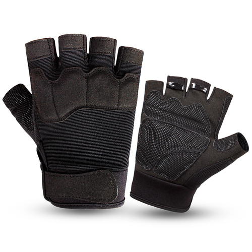  bike cycling man training protection sport half finger gloves