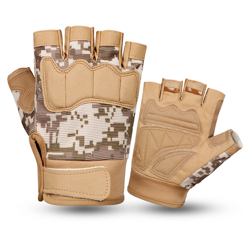  bike cycling man training protection sport half finger gloves