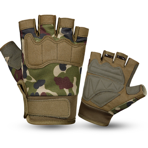  bike cycling man training protection sport half finger gloves