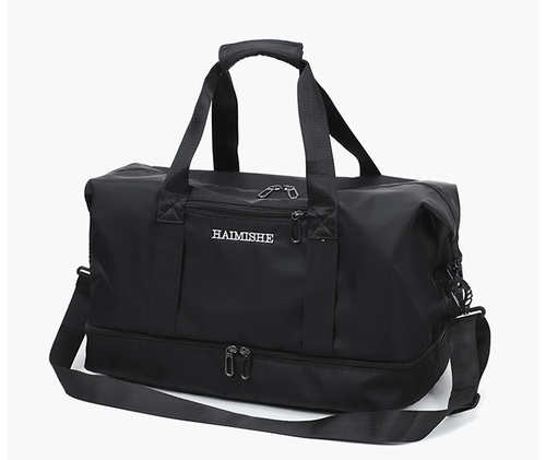   Large Capacity Travel Bag Waterproof Sport Gym Travel Duffel Bag With Shoe Compartment