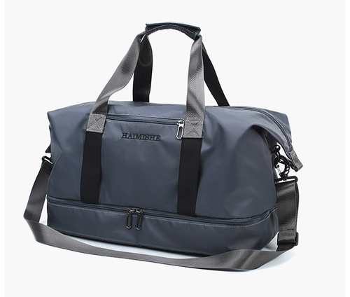   Large Capacity Travel Bag Waterproof Sport Gym Travel Duffel Bag With Shoe Compartment
