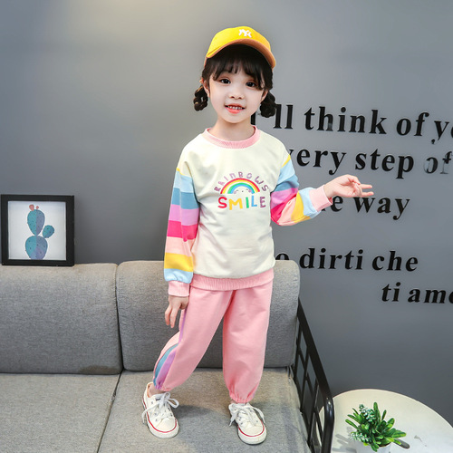 New kids clothing sets children's boutique clothes  baby girl spring autumn outfit set