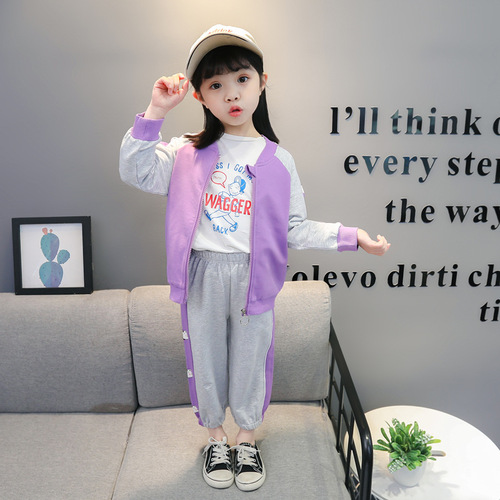 New kids clothing sets children's boutique clothes  baby girl spring autumn outfit set