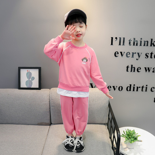 New kids clothing sets children's boutique clothes  baby girl spring autumn outfit set