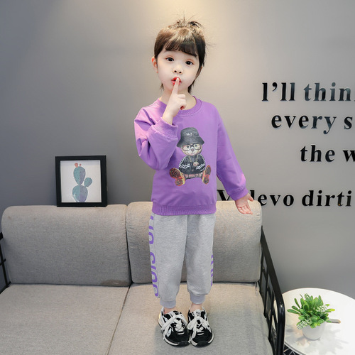 New kids clothing sets children's boutique clothes  baby girl spring autumn outfit set