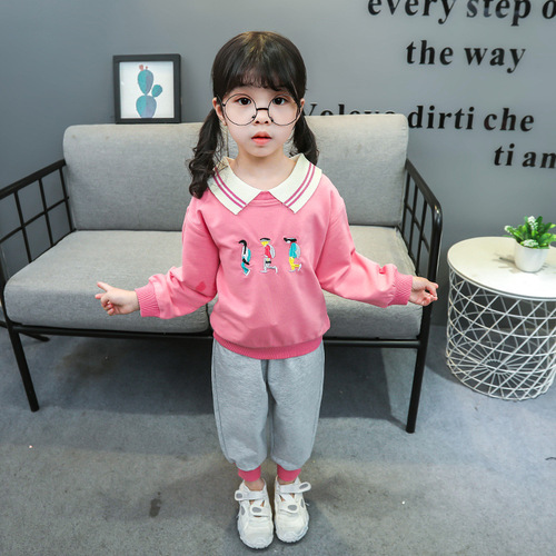 New kids clothing sets children's boutique clothes  baby girl spring autumn outfit set