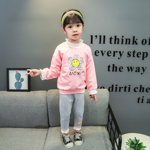 New kids clothing sets children's boutique clothes  baby girl spring autumn outfit set