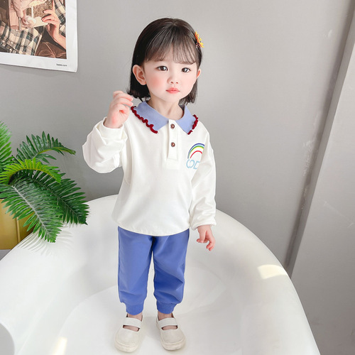New kids clothing sets children's boutique clothes  baby girl spring autumn outfit set