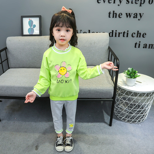 New kids clothing sets children's boutique clothes  baby girl spring autumn outfit set