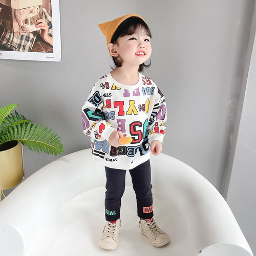 New kids clothing sets children's boutique clothes  baby girl spring autumn outfit set