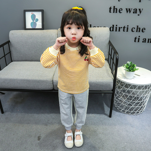 New kids clothing sets children's boutique clothes  baby girl spring autumn outfit set