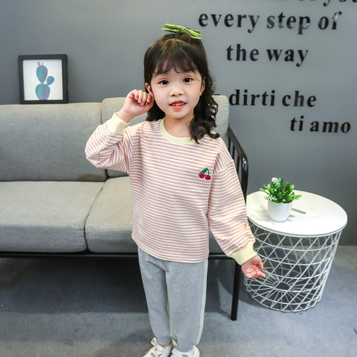 New kids clothing sets children's boutique clothes  baby girl spring autumn outfit set