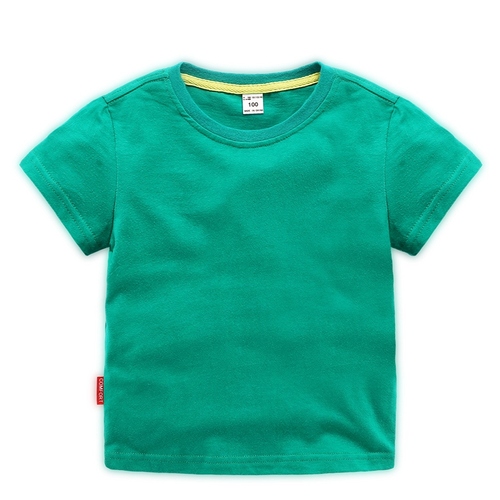 2022 cartoon design  girls Short Sets clothing printed clothes children cotton round neck short sleeve kids boy's t shir