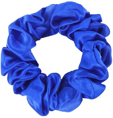 Suzhou  Supply 16MM Pure 100% Silk Scrunchies Pure Silk Hair Ties Scrunchies for Ponytail