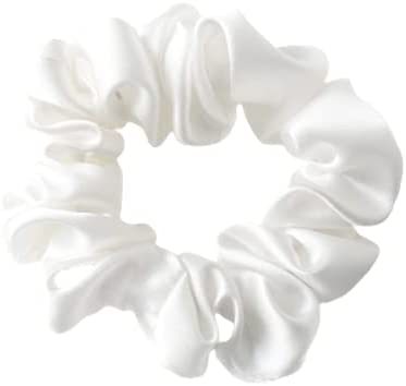 Suzhou  Supply 16MM Pure 100% Silk Scrunchies Pure Silk Hair Ties Scrunchies for Ponytail