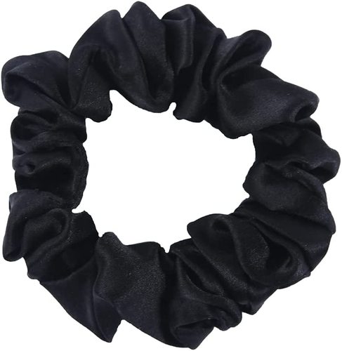 Suzhou  Supply 16MM Pure 100% Silk Scrunchies Pure Silk Hair Ties Scrunchies for Ponytail