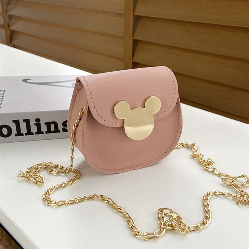 School Party Pu Leather Crossbody Bag Small Decoration Cartoon Child Girls Baby Shoulder Mini Sling Kid Bag