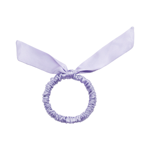 Women's 100%Silk Bowknot Hair Scrunchies Elastic Hair Ties Ropes Ponytail Holder Hair Scrunchies