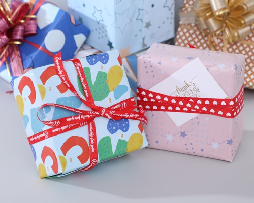 Top Sales Hot stamping  Wrapping Paper Set  Gift Wrapping Paper Roll