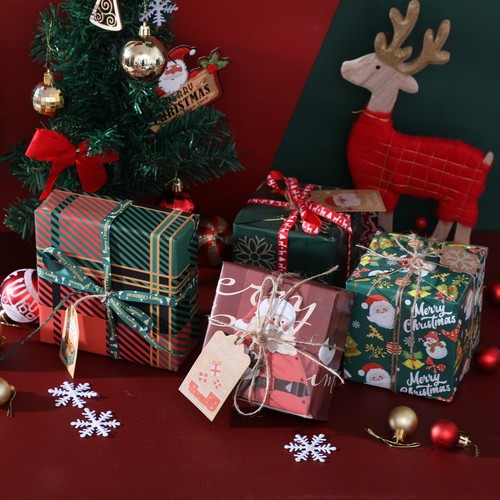Top Sales Hot stamping  Wrapping Paper Set  Gift Wrapping Paper Roll