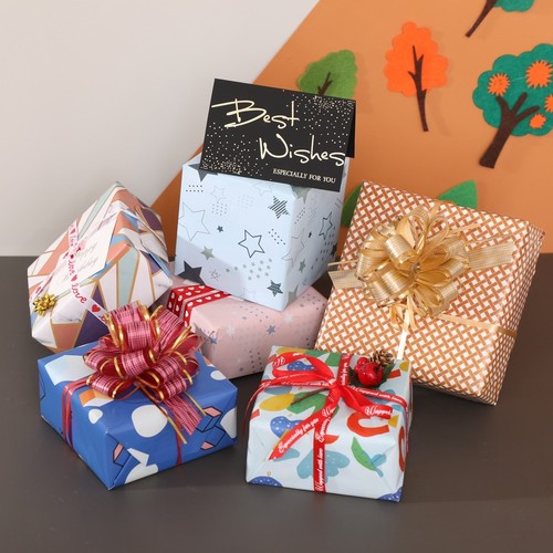 Top Sales Hot stamping  Wrapping Paper Set  Gift Wrapping Paper Roll