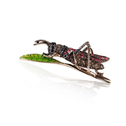New rhinestone brooches in bulk Zinc Alloy brooches luxury women Insect fashion jewelry for woman