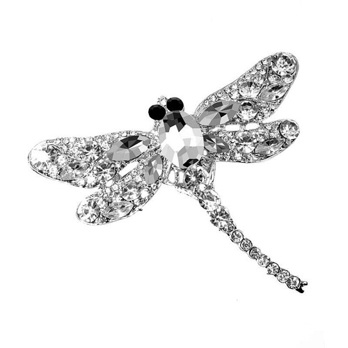 Fashion luxury Dragonfly jewelry designer brooches pin for woman