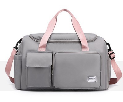 New design travel bags  large capacity fitness bag portable waterproof short travel yoga swimming sports travel bag