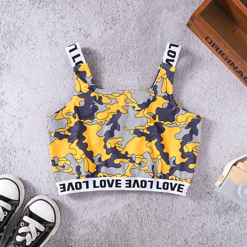 Summer Tops Crop Teens For Girls Print Sport Top For Girl Young Teens In Lingerie Baby Underwear Toddler Undershirt
