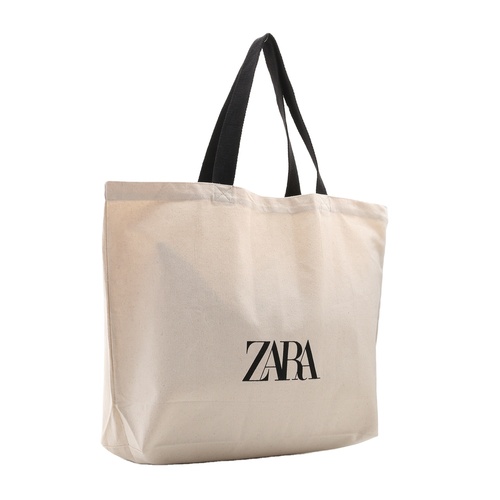 Various Specifications Low Price Green Shopping Bag Fashion design canvas tote bag with zipper  sale soma package
