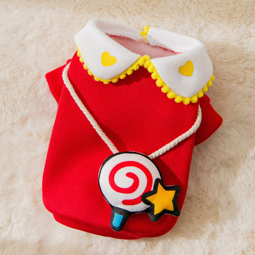 Spring And Summer Fashion Style Dog And Cat Warm Clothes Pet Shirts Small And Medium Dog Clothes Pet Supplies