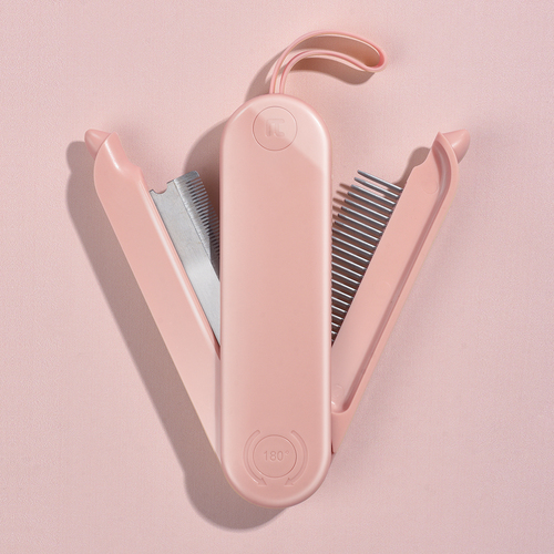 Pakeway Shadow Pet Groom Brush Comb Cat Comb Grooming Brush Pet Comb Brush Beauty and Clean Pet Supplies