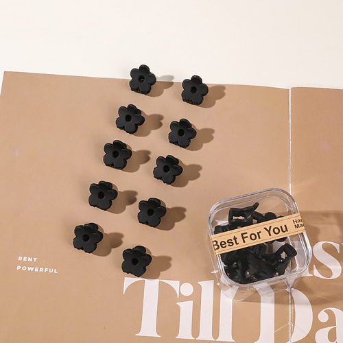  10pcs/Box Mini Hair Claw Clips Cute Fringe Hair Clip Set 33 Patterns Sweet Clips Hair Accessories for Women Gi