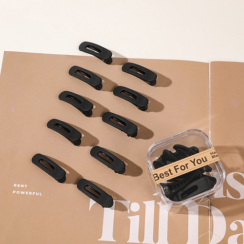  10pcs/Box Mini Hair Claw Clips Cute Fringe Hair Clip Set 33 Patterns Sweet Clips Hair Accessories for Women Gi