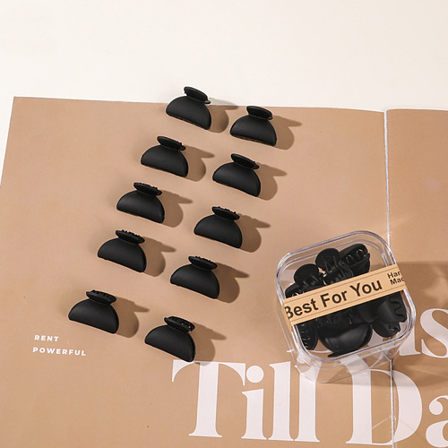  10pcs/Box Mini Hair Claw Clips Cute Fringe Hair Clip Set 33 Patterns Sweet Clips Hair Accessories for Women Gi