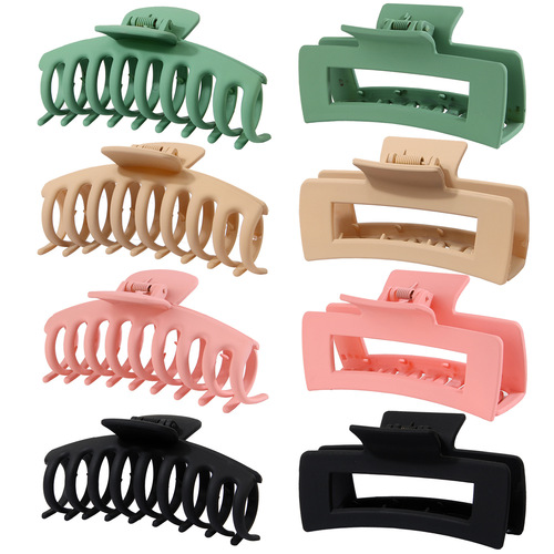 8pcs sets Claw clips 4 Inch Nonslip Large Hair Clips for Thick Hair Women Claw Clips