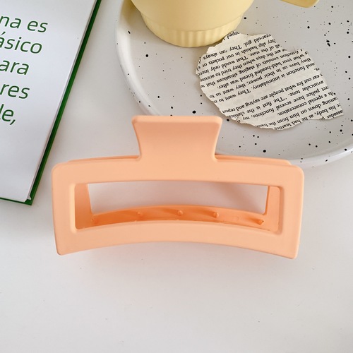 13cm Clip big size Ins Hair Accessories rectangle Hairpin Chain Fashion Hair Plastic Claw Clip