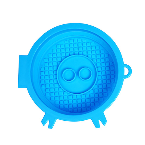  ised Silicone Travel Luxury Pet Bowls Sublimation Collapsible Food Water Slow Feeder pet dog Bowl